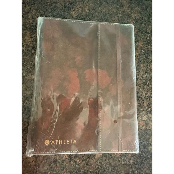 Athleta gratitude journal BNWT brown 100 pages - Picture 1 of 2